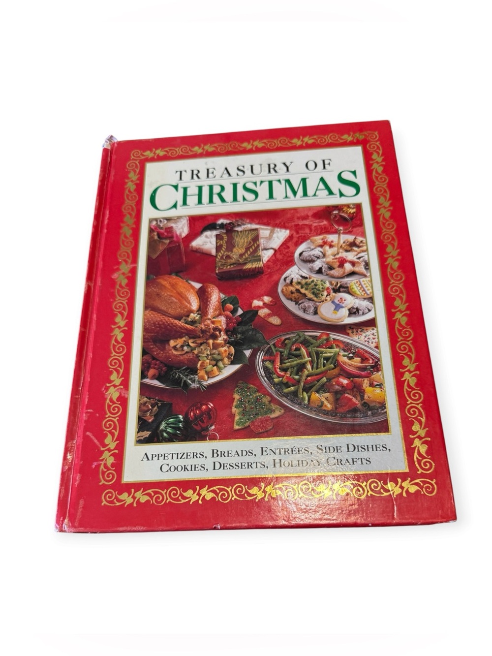 Treasure of Christmas Red Holiday Cookbook - Treasury of Christmas